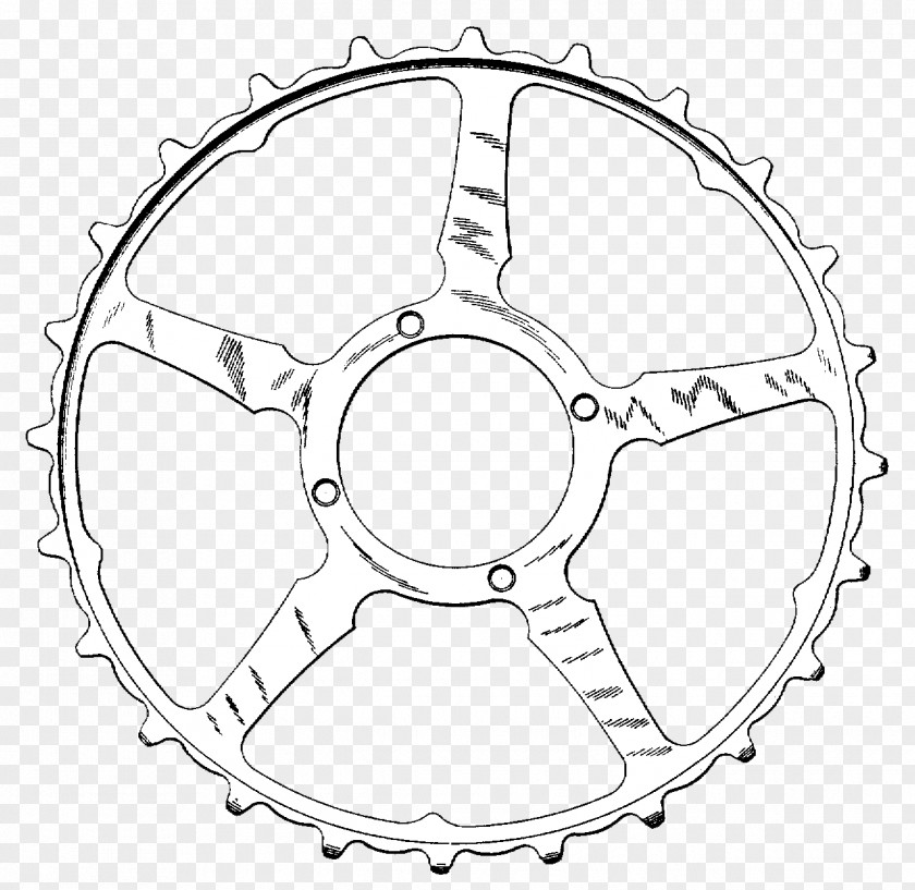 Circle Alloy Wheel Bicycle Wheels Spoke Rim PNG