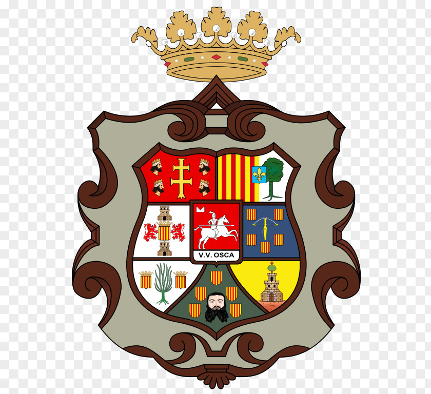 Flag Escudo De La Provincia Huesca Monzón Fraga PNG