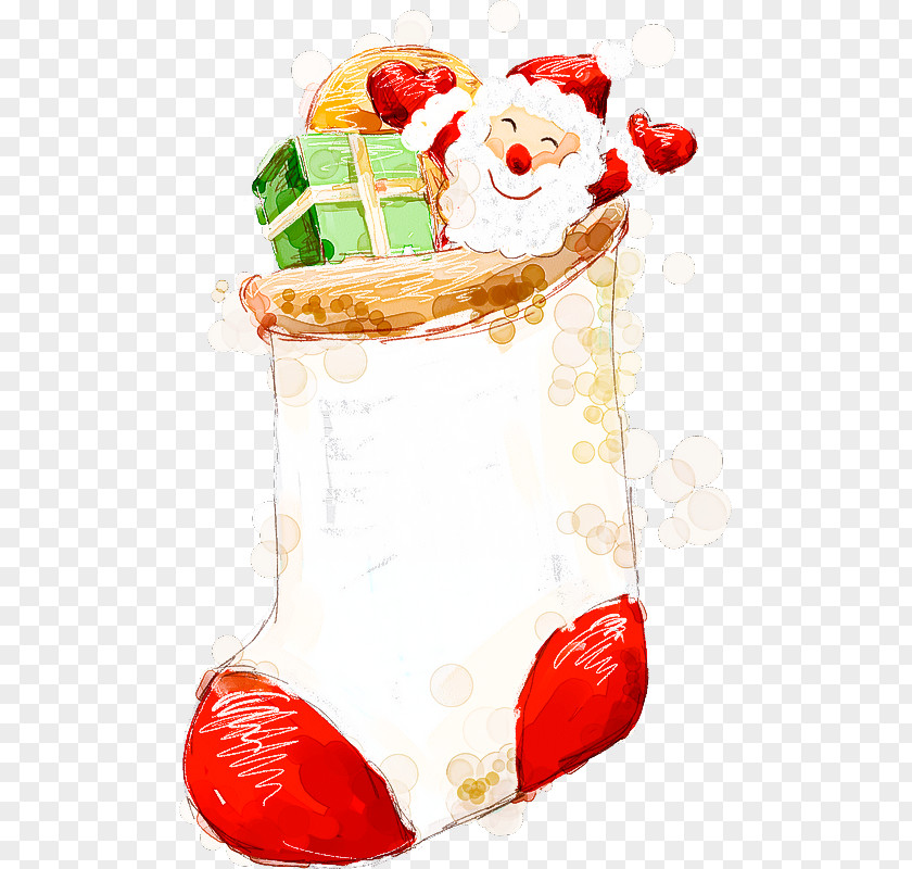 Food Christmas Stocking PNG