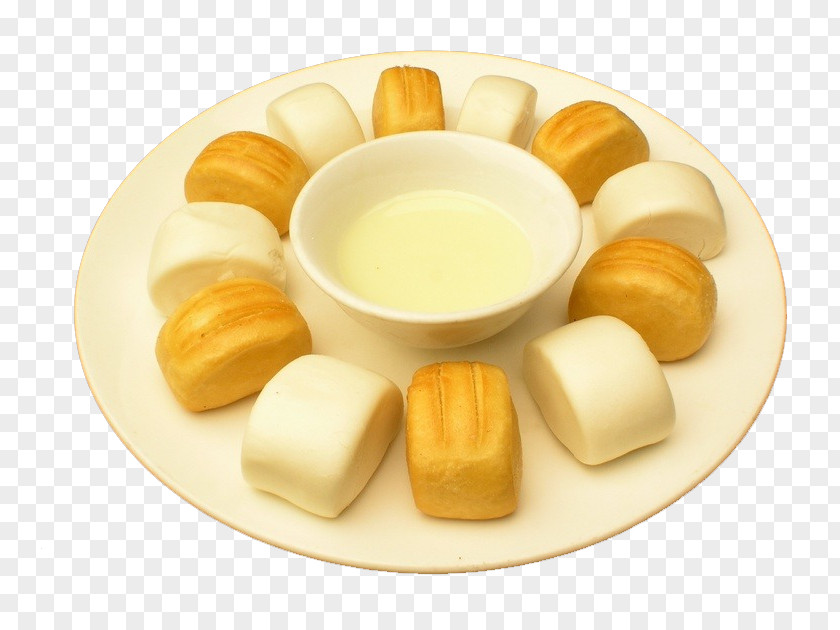 Gold And Silver Small Bread Mantou Wotou Food PNG