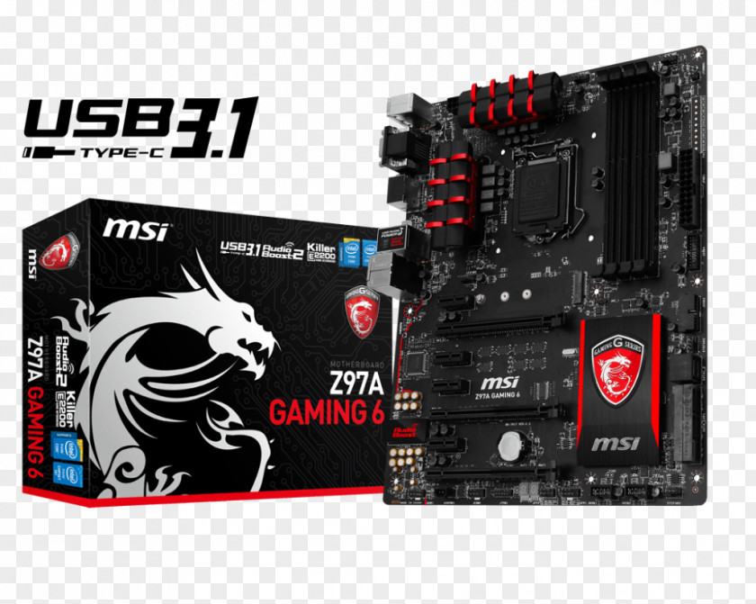 Intel LGA 1150 MSI Motherboard 2011 PNG