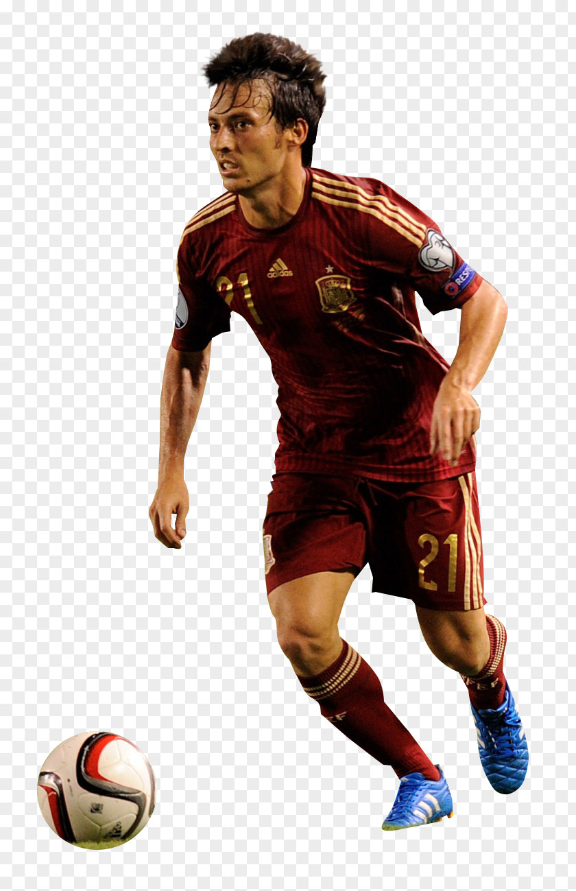 David Silva Spain National Football Team Player Sport PNG