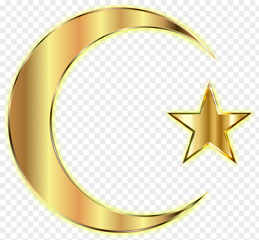 Iftar Star And Crescent Clip Art PNG