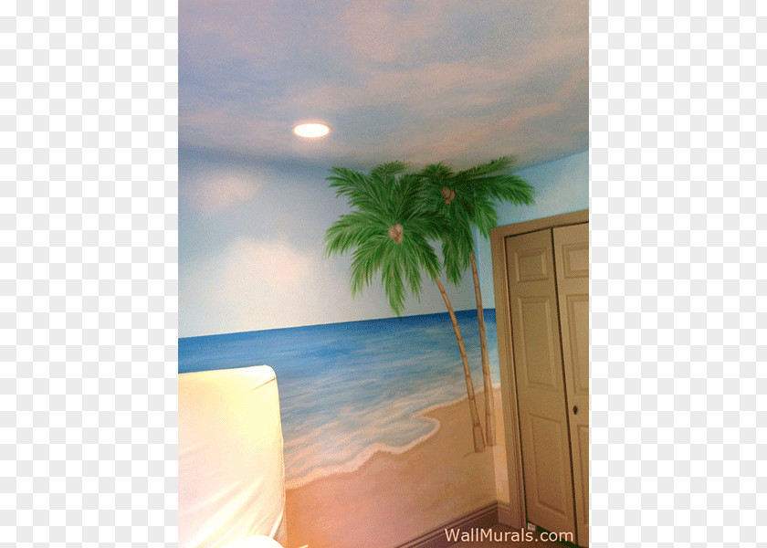 Mural Wall Decal Tree Painting PNG