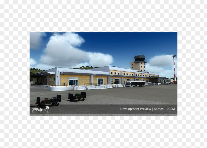 Aeroport Samos International Airport San Diego Microsoft Flight Simulator X Pythagoreio PNG