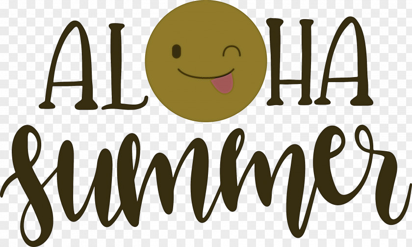 Aloha Summer Emoji PNG