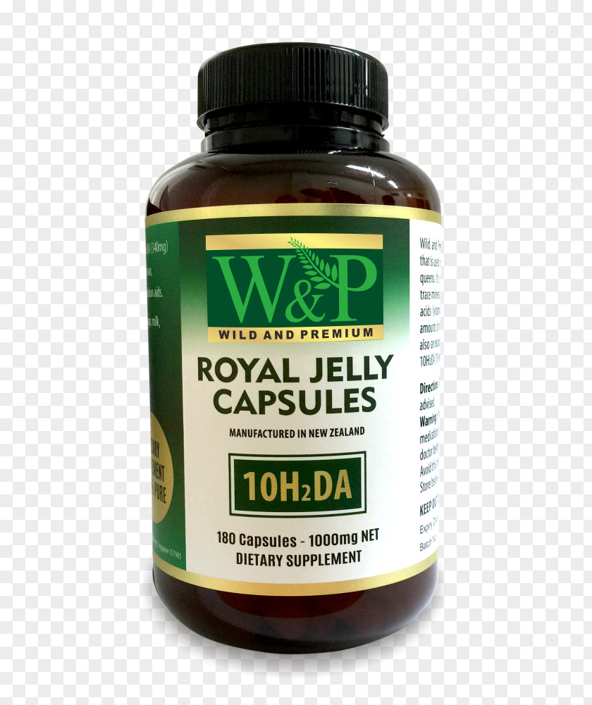 Honey Dietary Supplement Royal Jelly Mānuka Capsule PNG