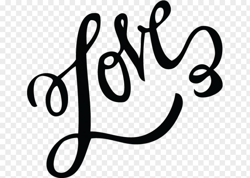 Smile In Love Lettering Calligraphy Drawing Script Typeface PNG