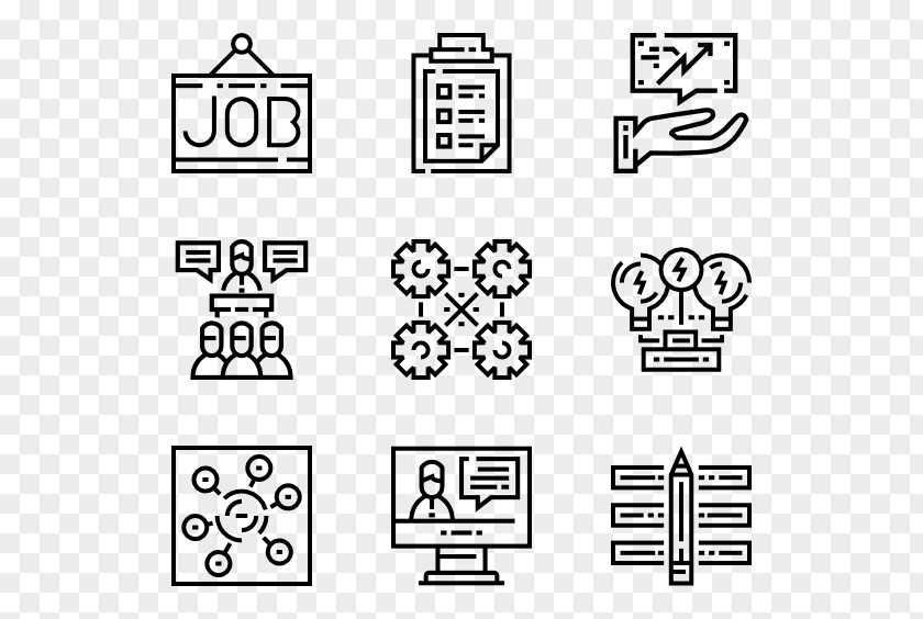Teamwork Vector Icon Design Graphic PNG