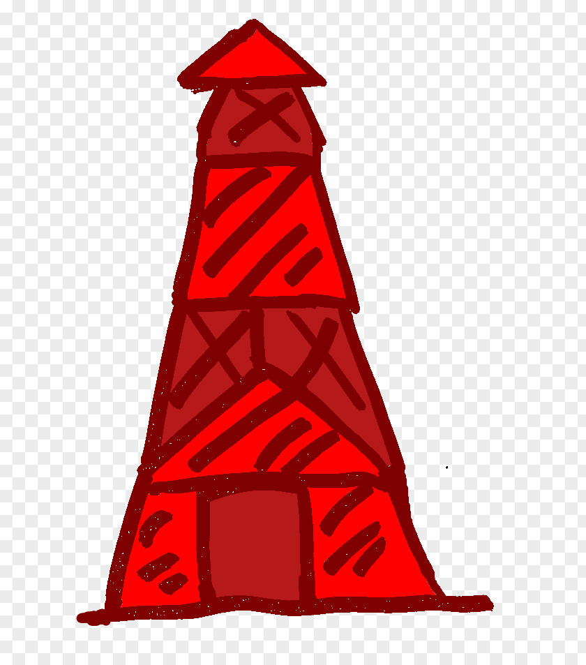 Water Tower Christmas Tree Character Cone Clip Art PNG