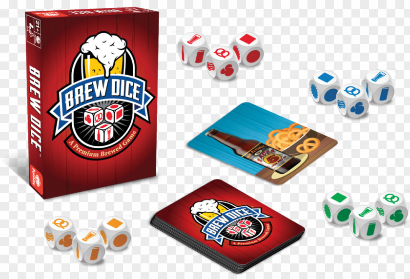 Brew Beer 30 Spiel Mini [German Version] Dice Game Essen Logo PNG