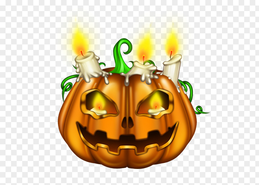 Halloween Pumpkins Jack-o-lantern Pumpkin Candle Illustration PNG