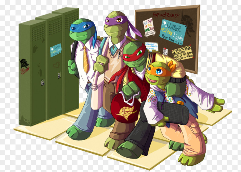 Schools Out Leonardo Karai Splinter Teenage Mutant Ninja Turtles PNG