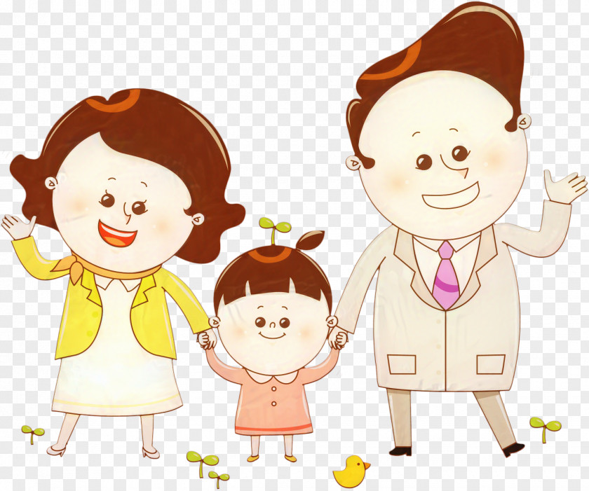 Family Happy Cartoon PNG