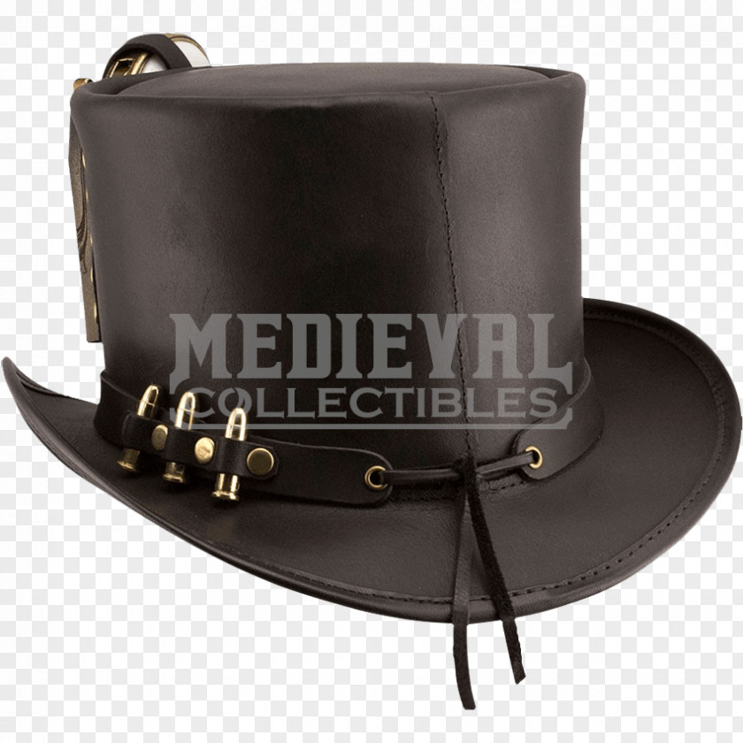 Hat Top Headgear Leather Steampunk PNG