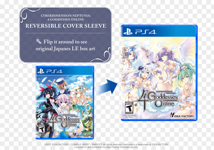 Neptunia 4 Goddesses Online Cyberdimension Neptunia: PlayStation Idea Factory Special Edition Game PNG