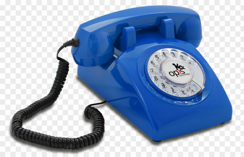 Rotary Dial Home & Business Phones Telephone Mobile Retro Style PNG