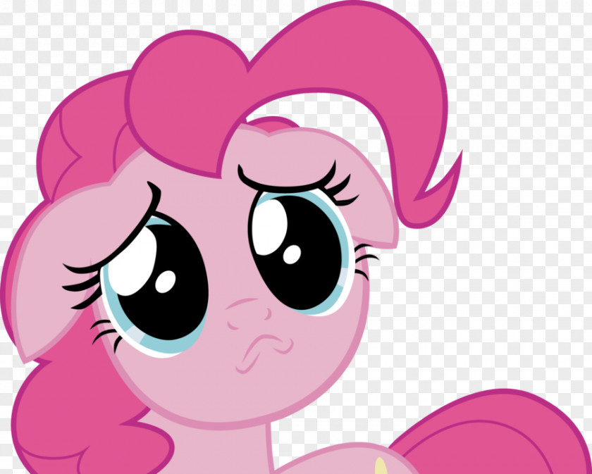 Unhappy Face Picture Pinkie Pie Rarity Applejack Pony Sadness PNG