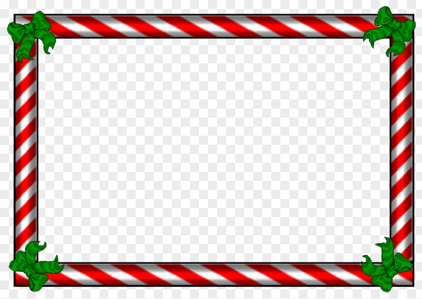 Border Candy Cane Borders And Frames Christmas Picture Clip Art PNG