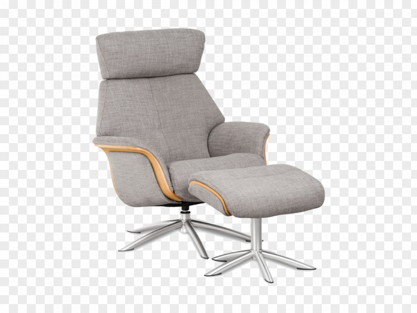 Chair Wing Recliner Footstool Furniture PNG