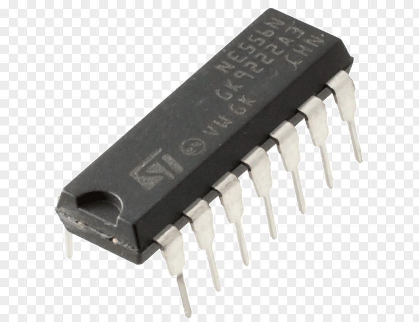 Circuitos Transistor Integrated Circuits & Chips Electronic Component 555 Timer IC PNG