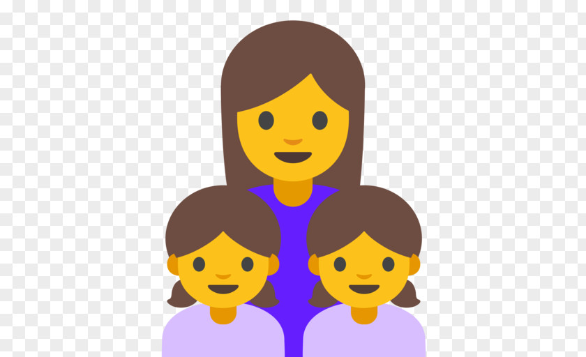 Emoji Kids Smiley Family Emoticon PNG
