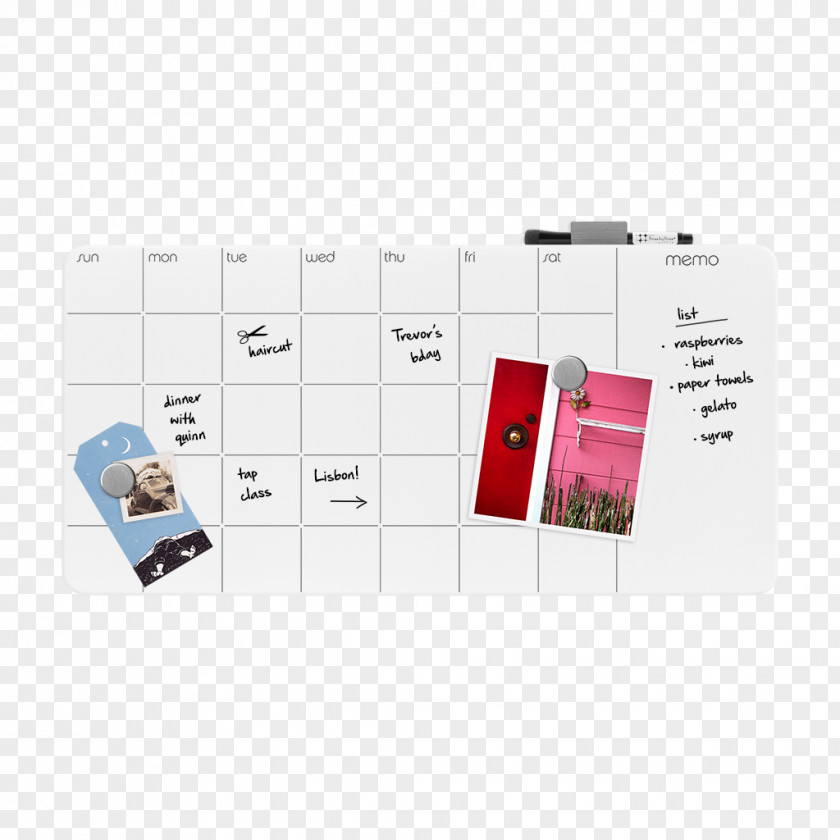Glass Board Dry-Erase Boards Craft Magnets Three By Seattle Calendar PNG