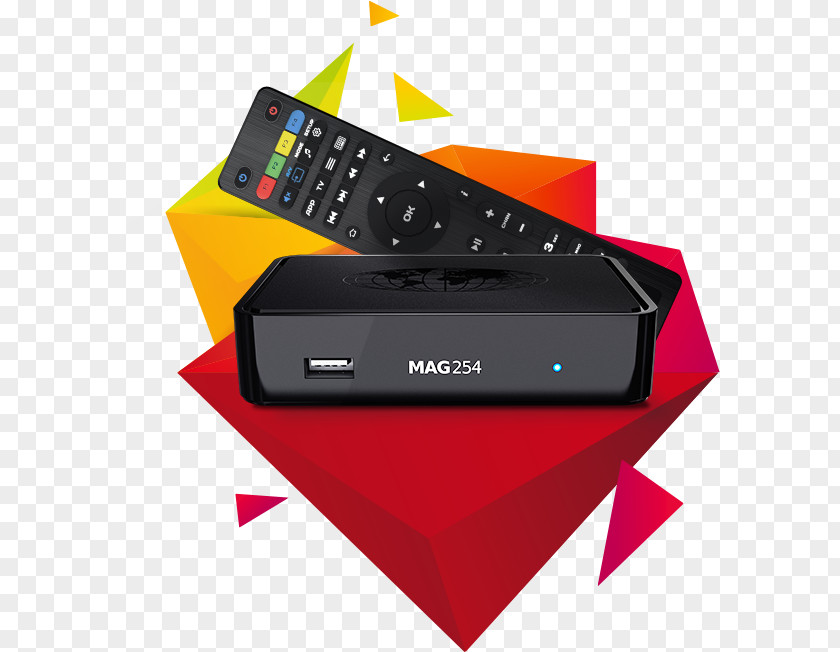 Infomir MAG254 IPTV Set-top Box Over-the-top Media Services HDMI PNG