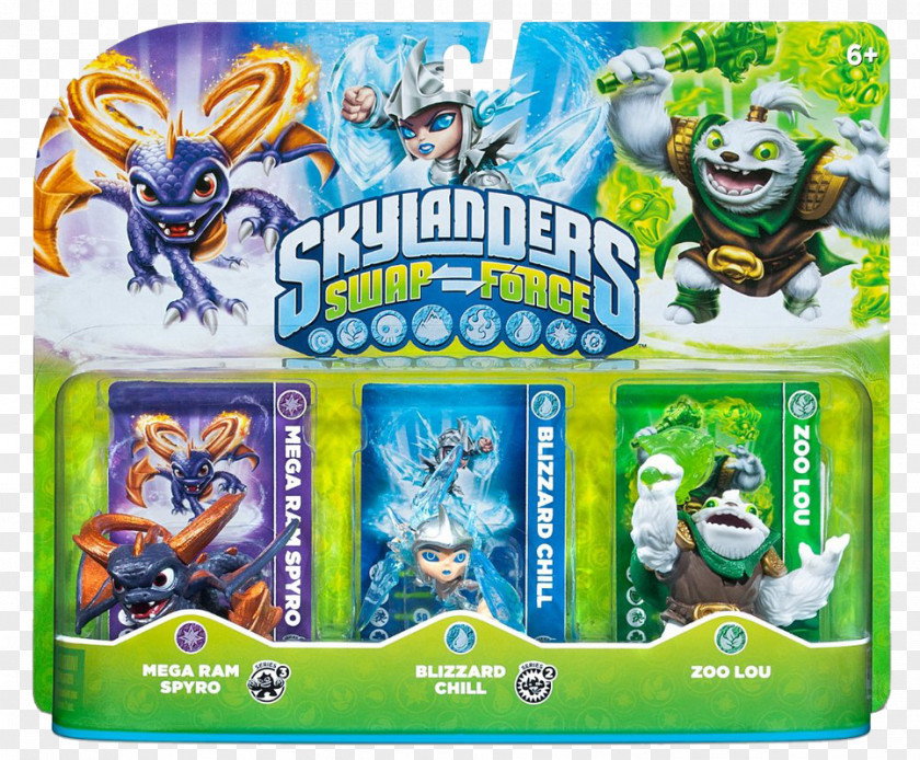 Skylanders Swap Force Giants Skylanders: Spyro's Adventure Xbox 360 Wii U PNG