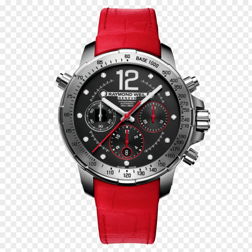 Watch Raymond Weil Strap Chronograph Patek Philippe & Co. PNG