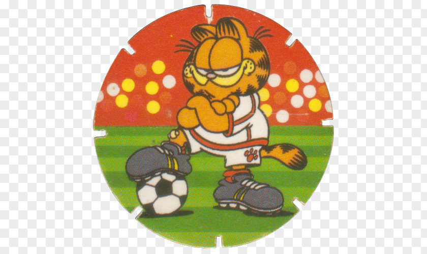 Football Garfield Cartoon Drawing Image PNG