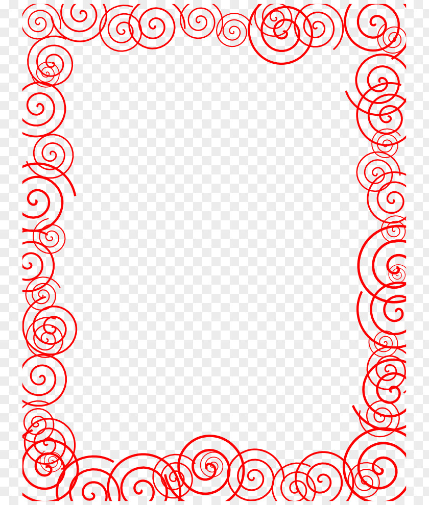 Fun Borders Cliparts Free Content Red Clip Art PNG