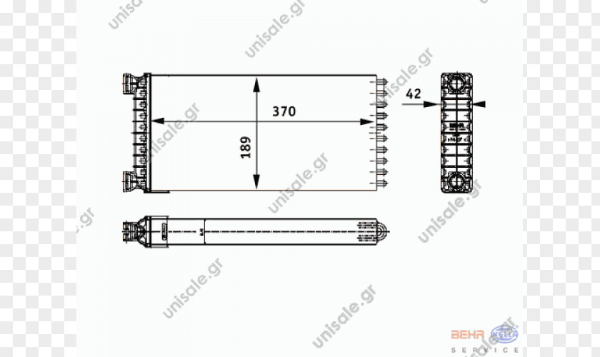 Mercedes Benz MAN SE Heat Exchanger Mercedes-Benz Hella PNG