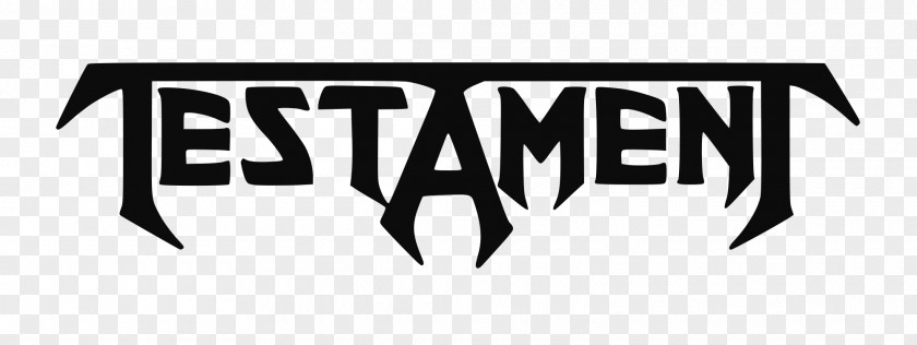 Testament Thrash Metal Logo Heavy Decal PNG