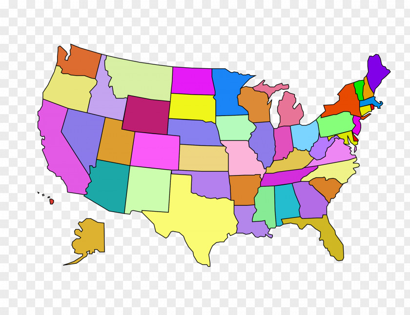 USA Map PNG map clipart PNG