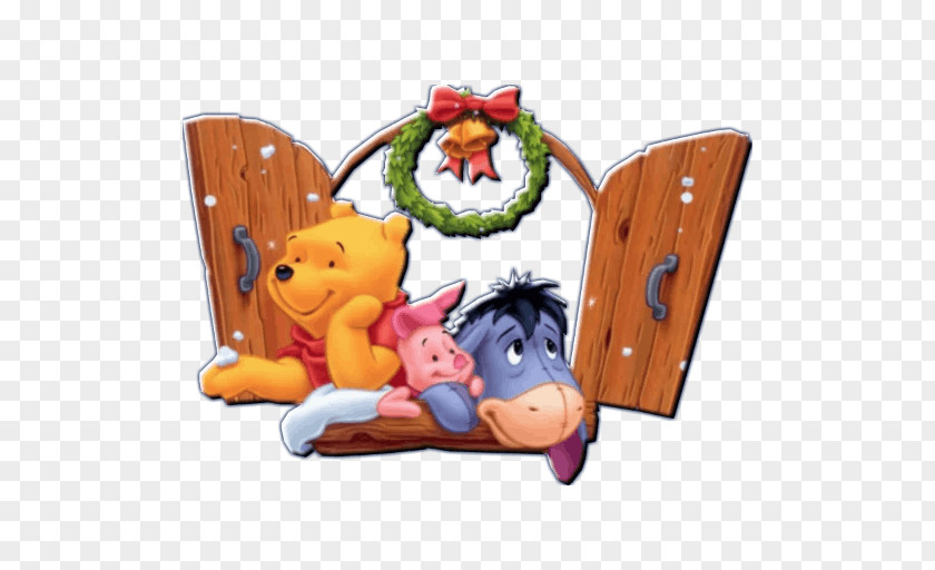 Winnie The Pooh Winnie-the-Pooh Christmas Eeyore Gift Clip Art PNG