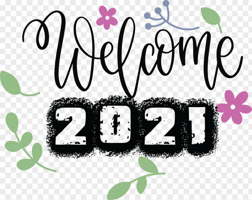 2021 Welcome New Year Happy PNG