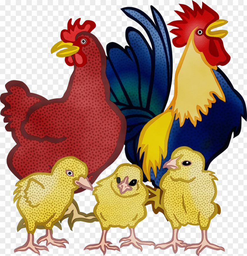 Animal Figure Poultry Watercolor PNG