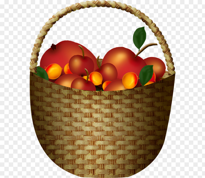 Bushel Of Merrythoughts Fruit Basket Hamper Clip Art PNG
