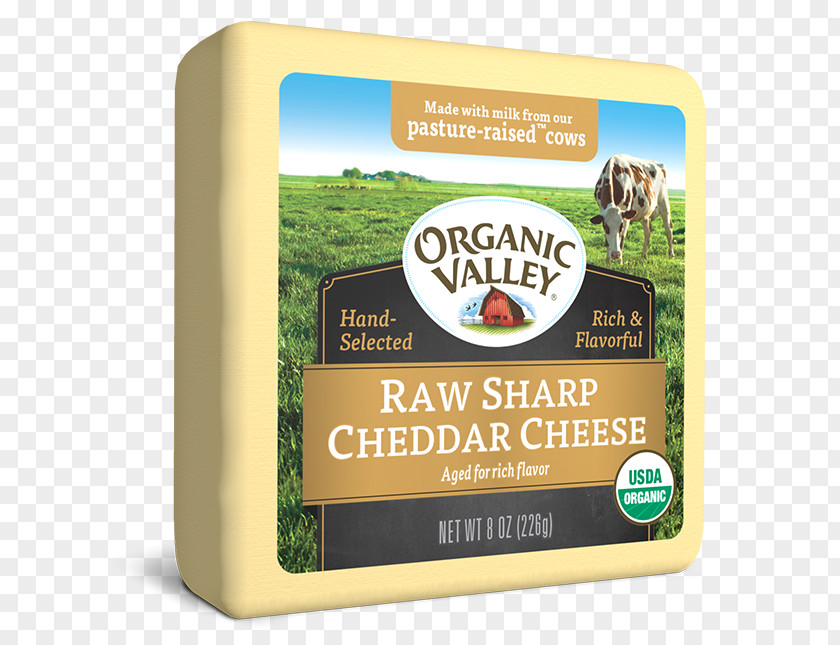 Cheese Block Organic Food Milk Cheddar Valley PNG