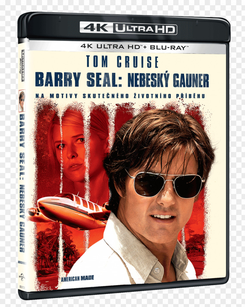 Dvd American Made Ultra HD Blu-ray Disc Barry Seal Doug Liman PNG