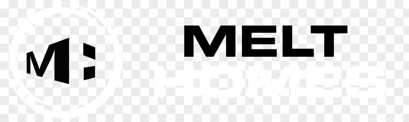 Melting Typography Logo Brand Font PNG