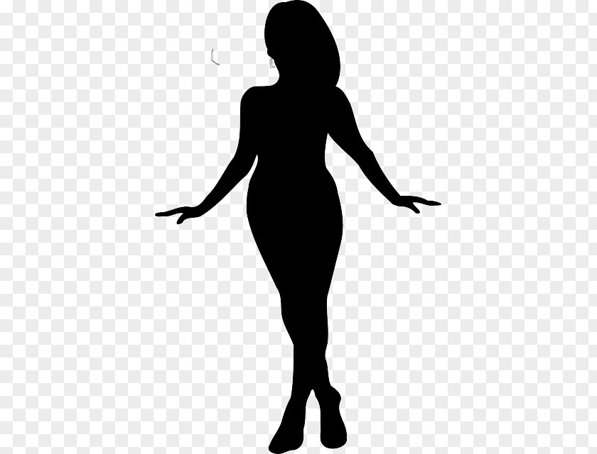 Silhouette Woman Clip Art PNG