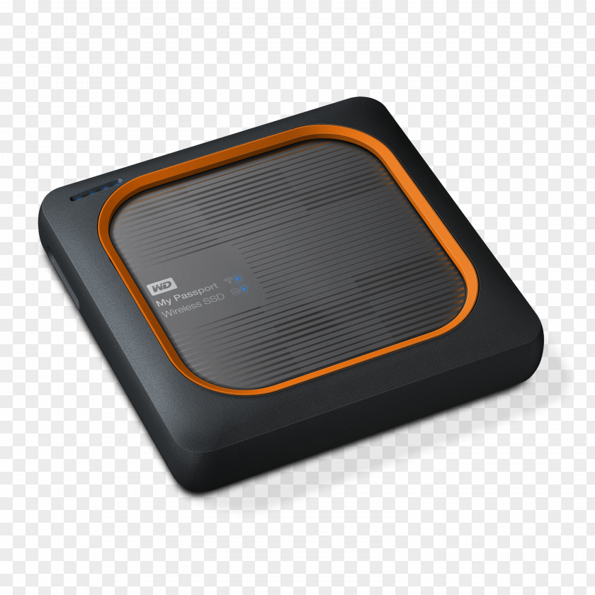 WD My Passport Wireless SSD WDBAMJ Hard Drives Solid-state Drive Western Digital PNG