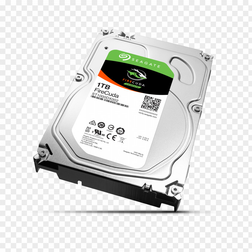 Hard Disc Drives Seagate Technology Hybrid Drive Serial ATA Terabyte PNG