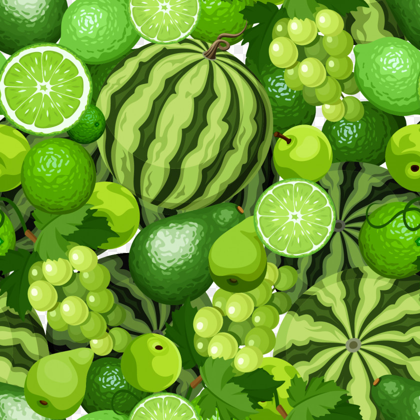 Watermelon Fruit Green Berry Illustration PNG