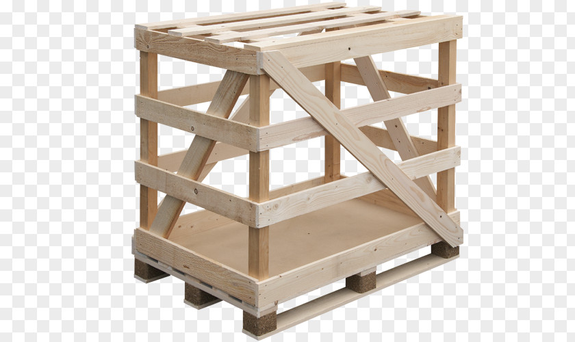 Wood EUR-pallet Construction En Bois PNG