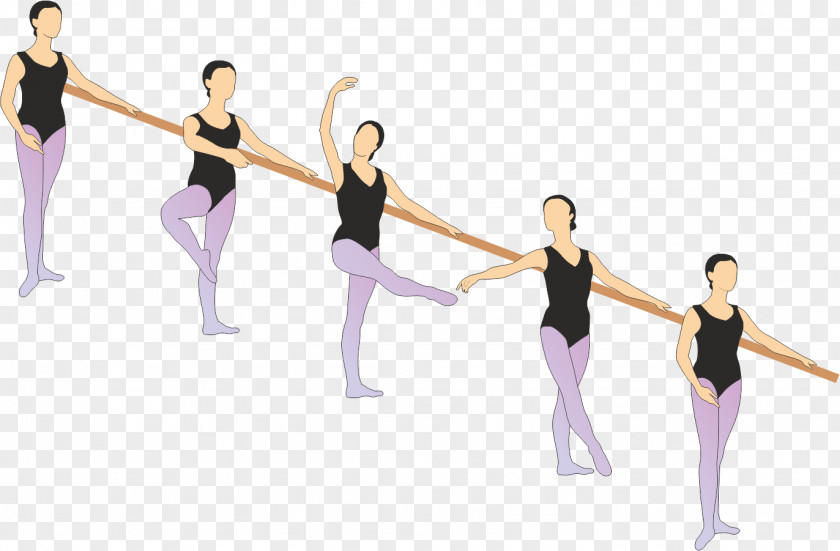 Ballet Dancer Barre Classical PNG