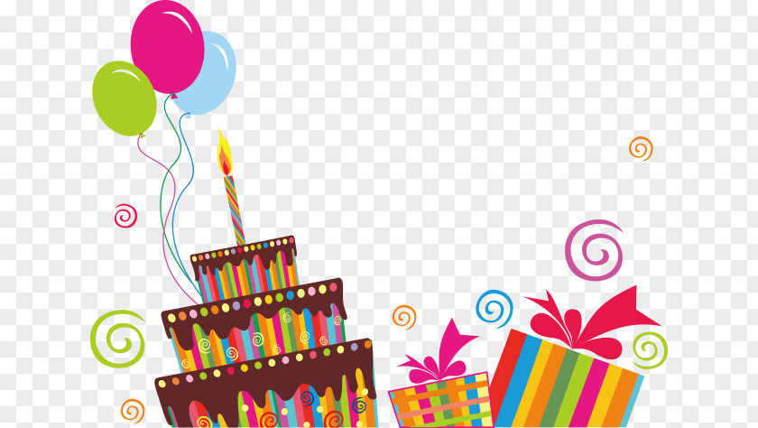 Cake Gift Happy Birthday To You Clip Art PNG