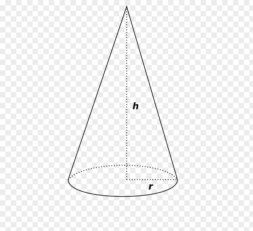 Cone Math Solid Geometry Mathematics Base PNG